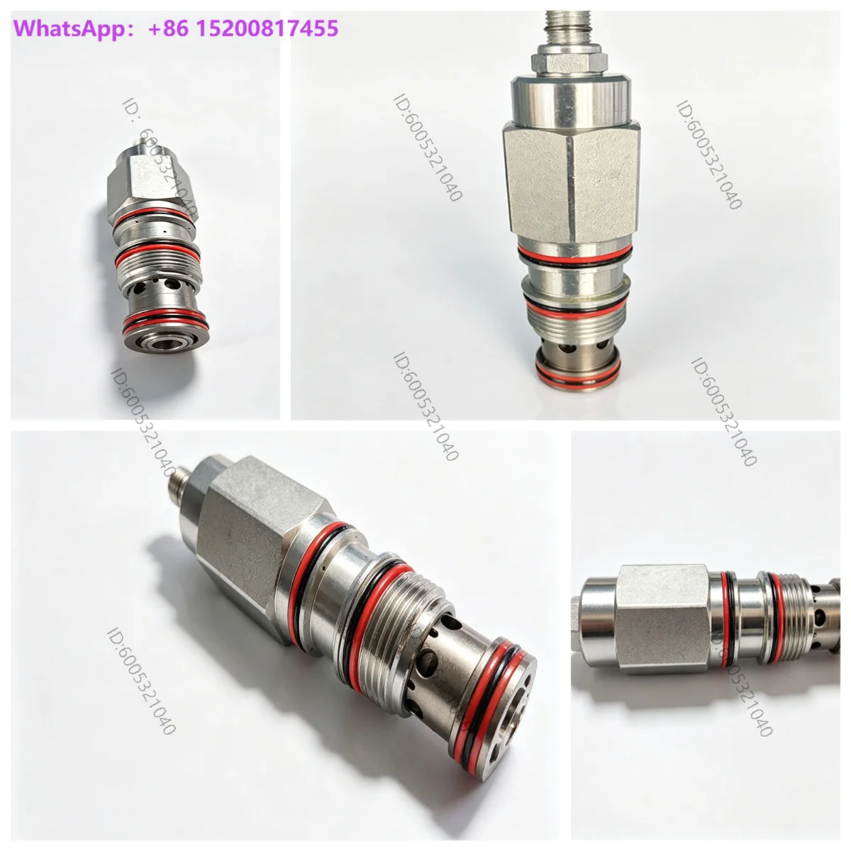 hydraulic cartridge valve replaces SCEA-LAN direct-acting three-way sequence valve with built-in reverse flow check valve