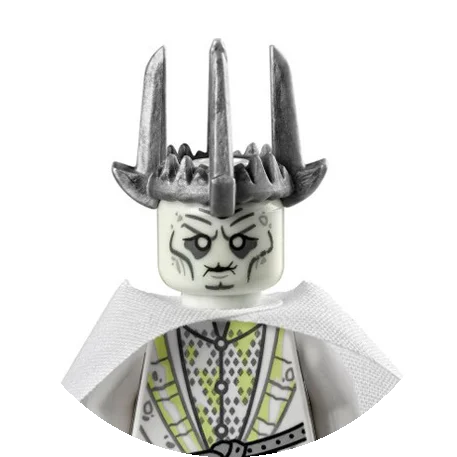 MOC Mittelalterliches Modell Ornamente MOC Herr der Ringe Spielzeug Zwerg Mini-Actionfigur Spielzeug Geschenk Ringwraith Hexenkönig von Angmar Modell 3