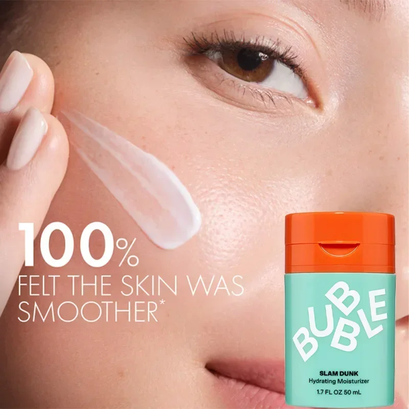 50ml Bubble Moisturizing Face Cream Repairing Nourishing Dry Skin Vitamin E + Aloe Vera Gel Facial Skin Care Product