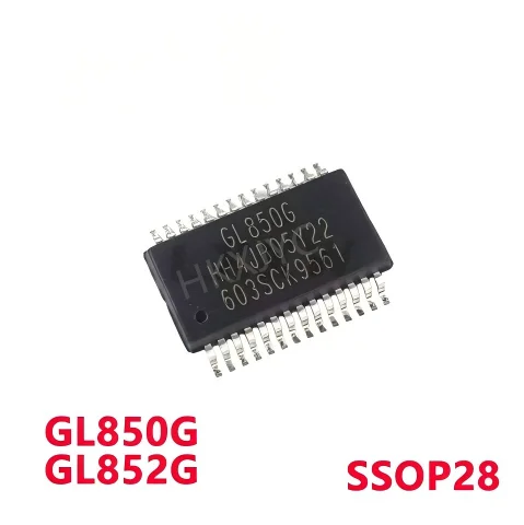 5/PCS New GL850G GL852G SSOP28 USB 2.0 central controller chip In Stock