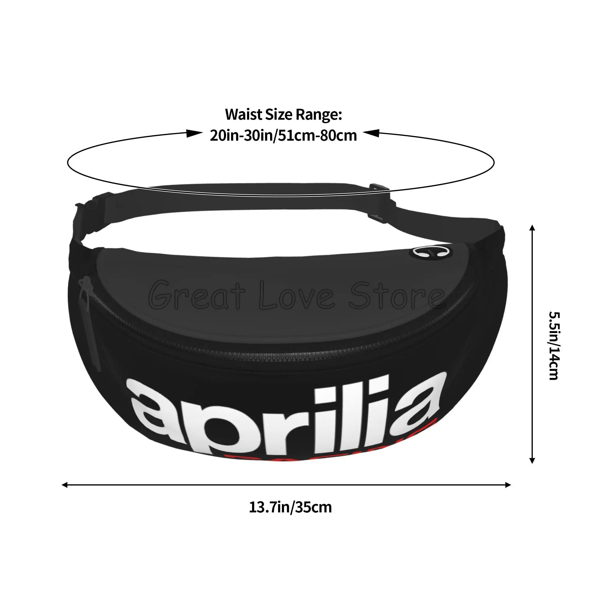 Custom Racing Fanny Pack for Men Women Unisex Casual Waist Bag for Running Hiking Travel Walking Sport Fishing Waist Packs
