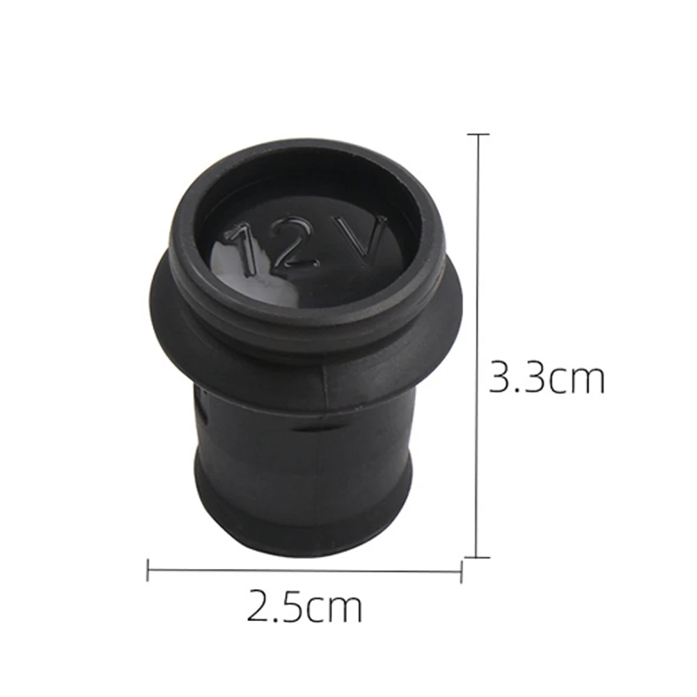 Replacement 12V Power Outlet Cover Cap for BMW 1 3 4 5 6 Series and For X5 For X6 Models Suitable for E/F Chassis