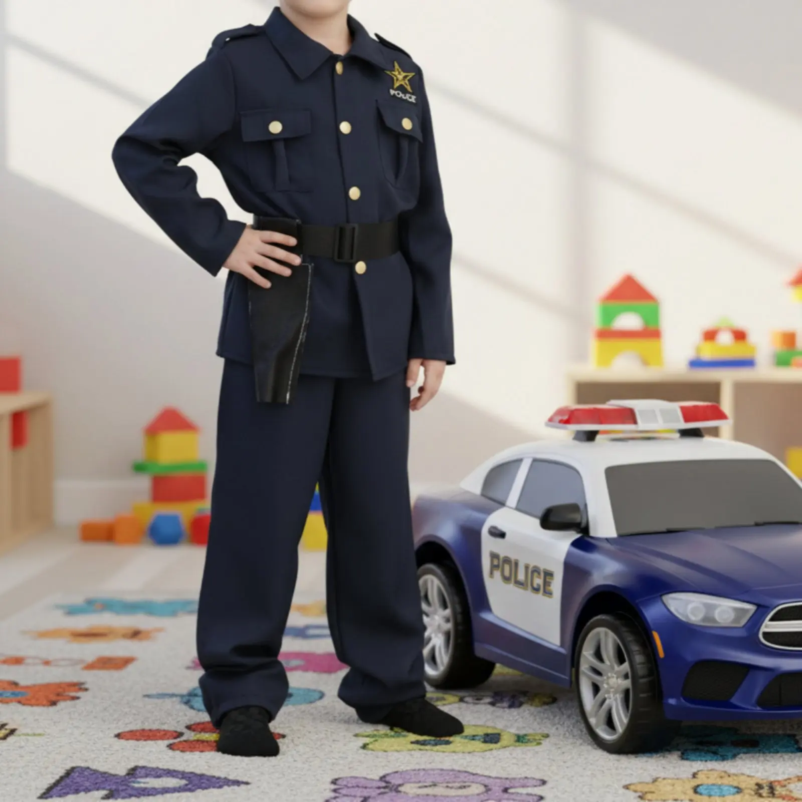 

Kids Vehicle Costume Includes Hat Wearable Vehicle Costume Wearable Car Torso Tunic Lightweight Ride-in Vehicle Outfit