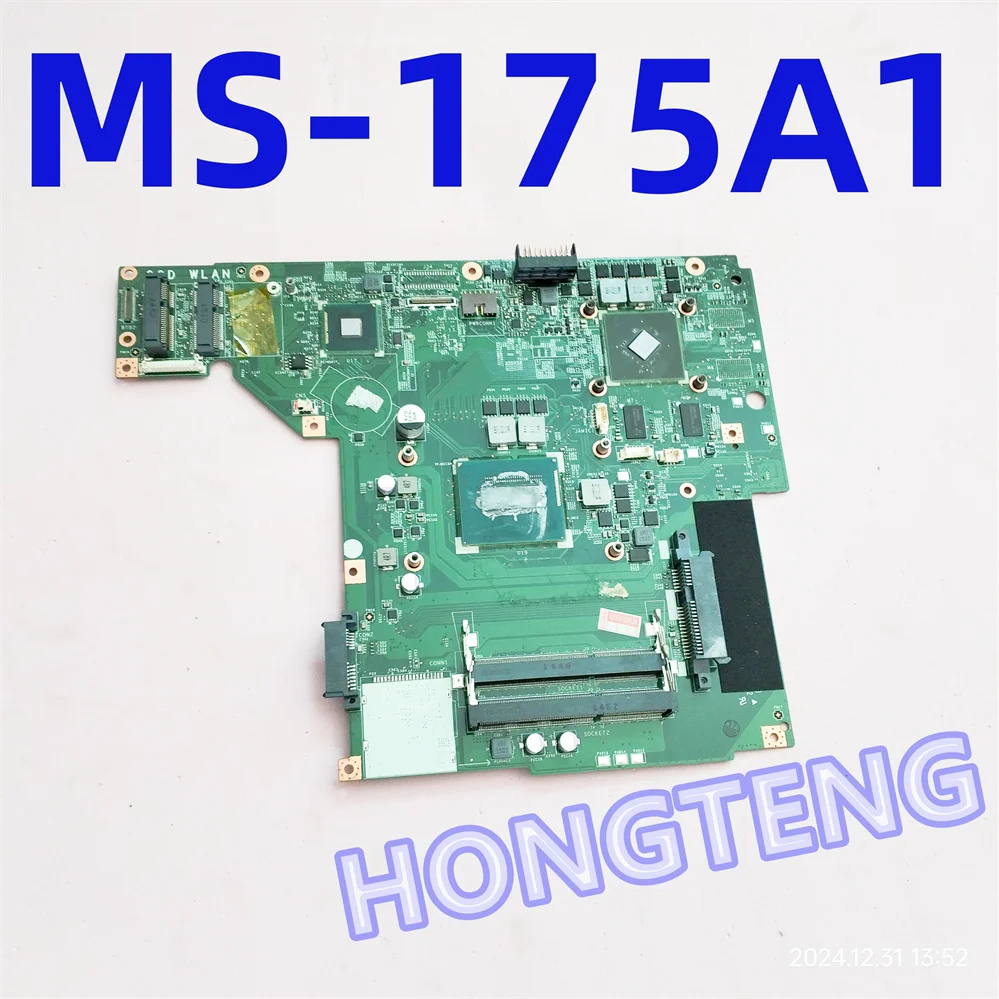 

Материнская плата MS-175A1 VER.1.0 для ноутбука MSI GP70, материнская плата N15S-GT-B-A2 GTX840M с процессором I5 I7, 100% полное тестирование