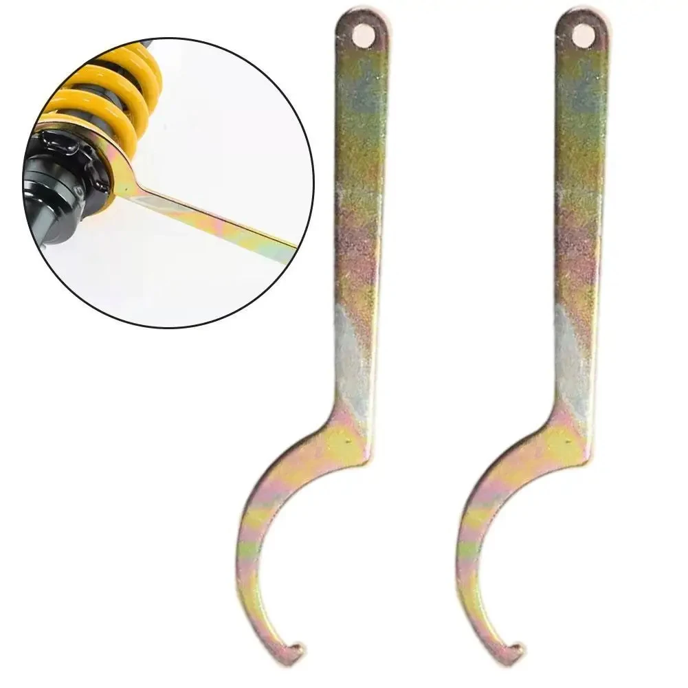 Metal Motorcycle Tool Shock Absorber Suspension C Spanner Wrench Hand Tool Hook For Honda ForYamaha Benelli TRK 502 502X 251