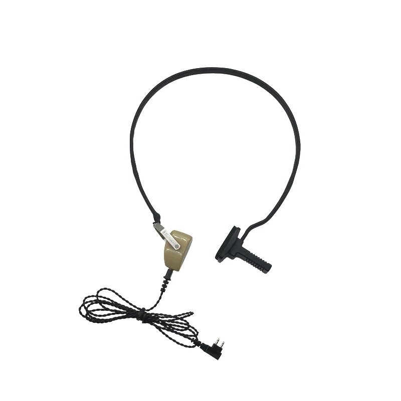 2 Pin Bone Conductor Sets with B71 Bone Conductor Headband and 2pin Cord for pocket hearing aid