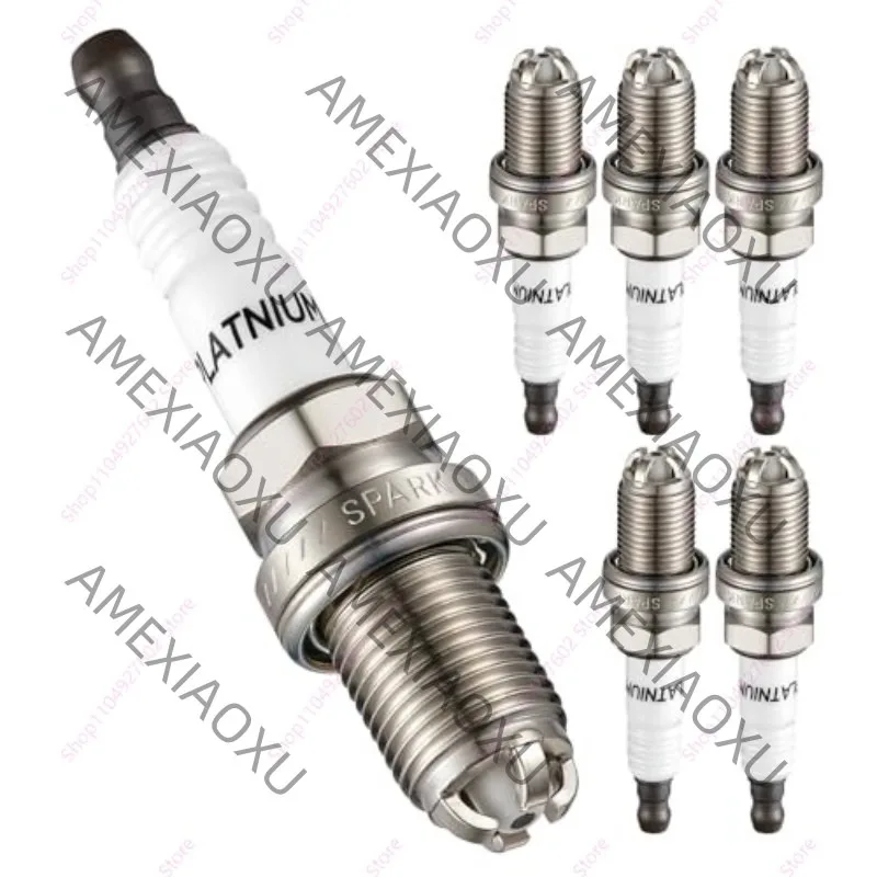New 6Pcs 12120037607 BKR6EQUP 3199 Laser Platinum Spark Plug for BMW E39 E46 M54 M62 E38 E65 E34 E36 Z3 320 528 Auto Part AMEXIA