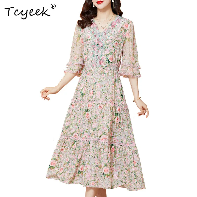 Tcyeek 100% Mulberr… - image