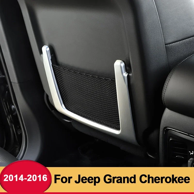 For Jeep Grand Cherokee 2014 2015 2016 2017 2018 2019 2020 Car Seat Backrest Strip Cover Trims Car Styling Accessories Sticker