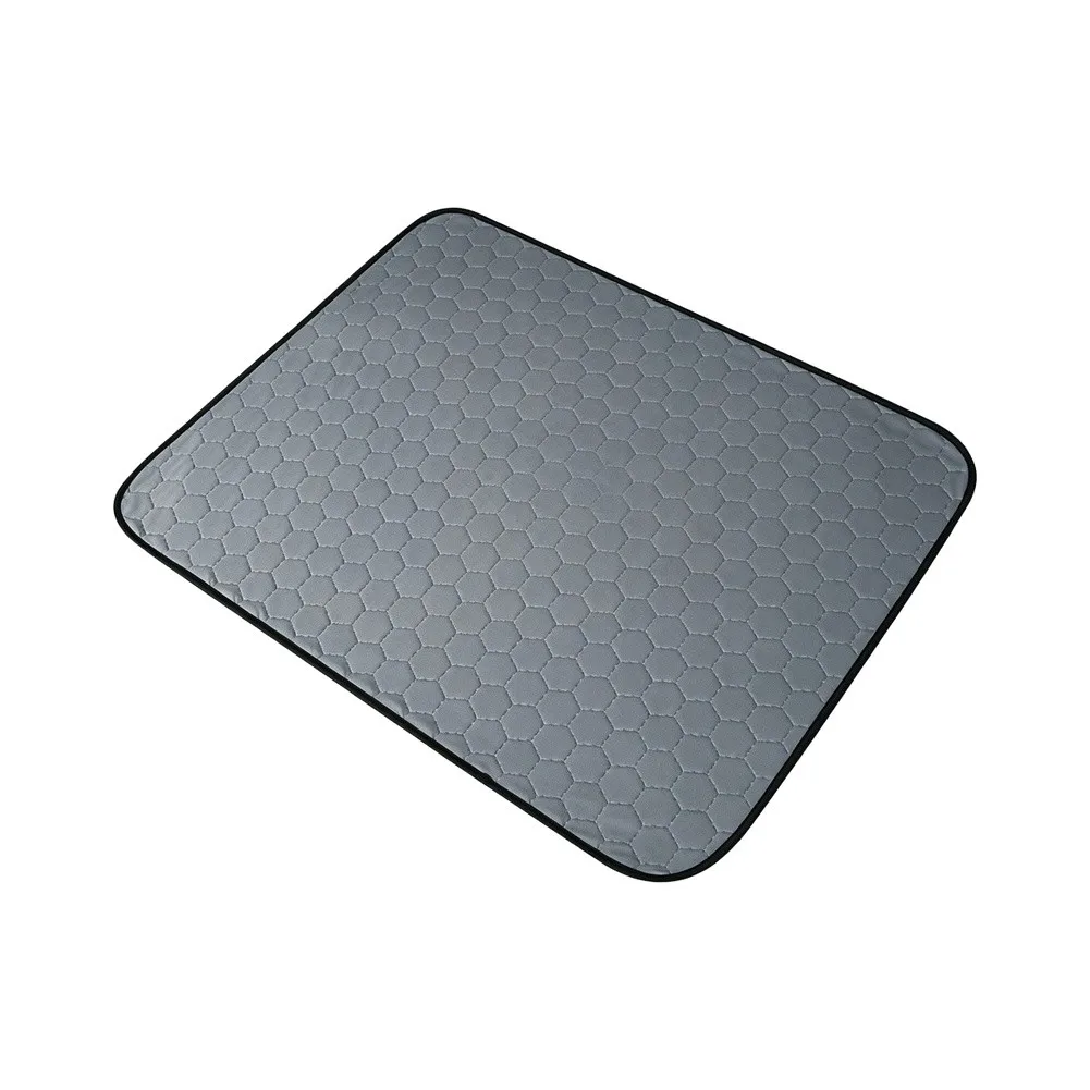 Absorbent Non-Slip Bathroom Carpet with Rubber Backing for Safety and Quick-Dry Performance on or Vinyl Floors