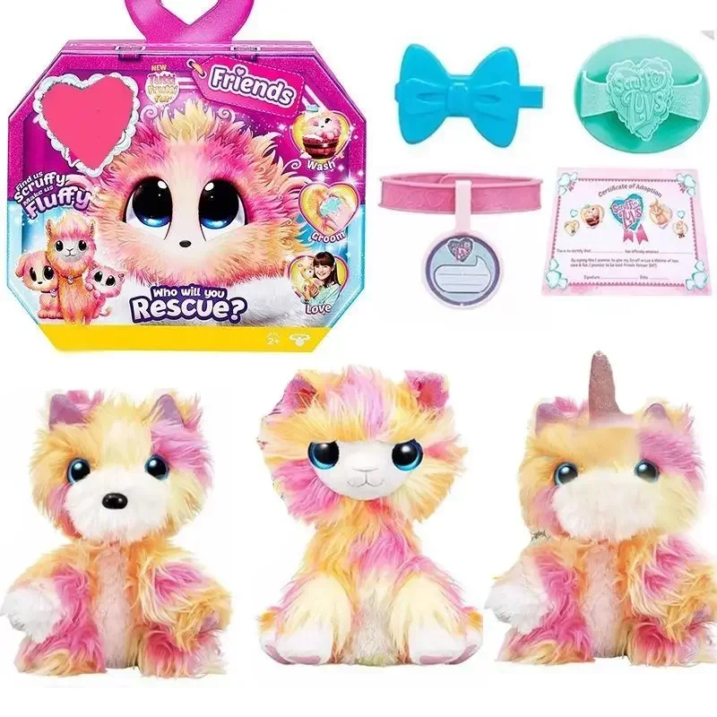 Boîte ennemi surprise se transforme en peluche, jouet de douche, démontage, boule heureuse, chat, chien, lapin, Nairobi, Orn, partager