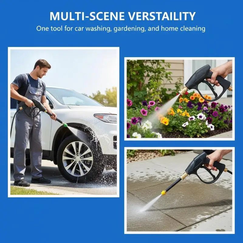 M22-15mm Car Wash High Pressure Water Gun 1/4