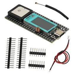 Kit de desenvolvimento sem fio Tracker, LoRa GNSS Wi-Fi BT, BT ESP32-S3, SX1262, 915MHz, UC6580, Receptor GPS para Meshtastic IoT