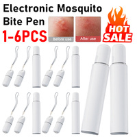 1-6PCS Electronic Mosquito Bite Pen Mosquito Insect Relieve Itching Pen Potable Anti-itch Pen For Outdoor Camping Travel New ﻿ ﻿
