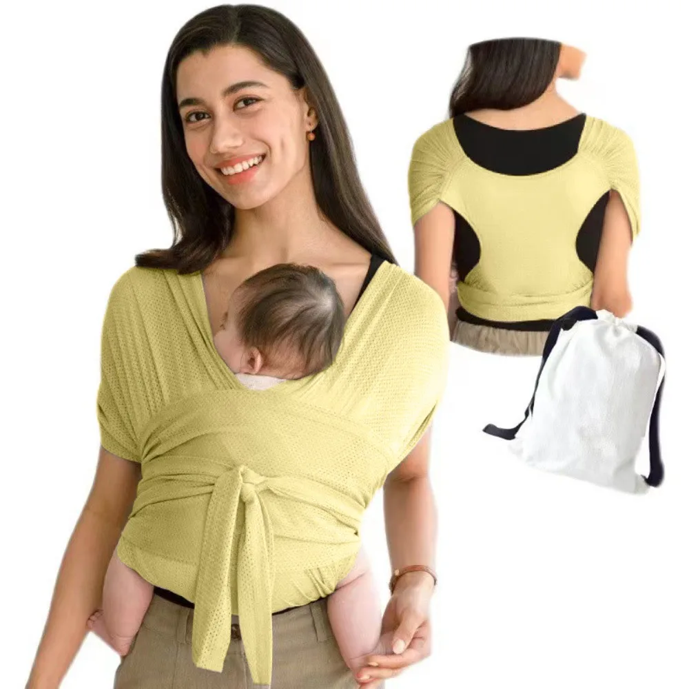 

Универсальная регулируемая переноска X-типа, передняя фиксация, ремень для переноски ребенка, сетка, крест, простые детские подтяжки