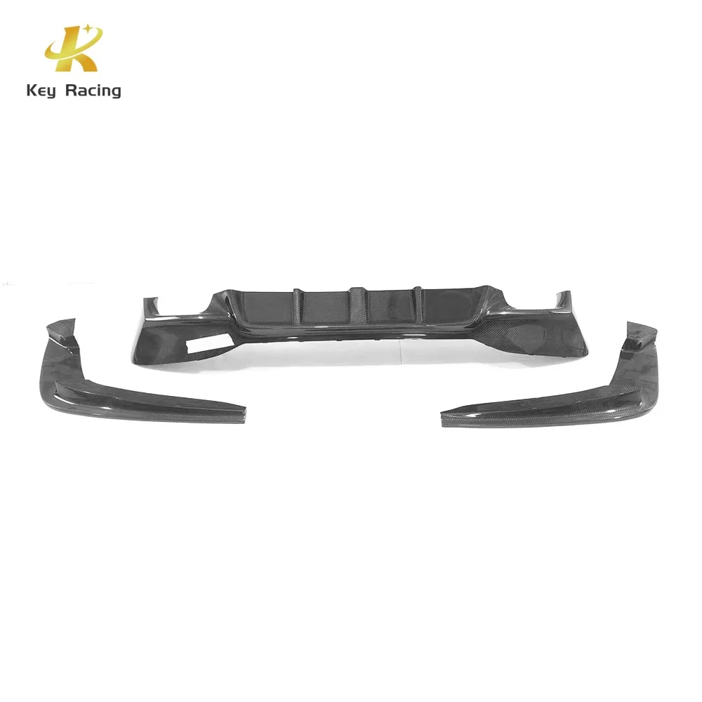 6 Series GT Rear Diffuser Carbon Fiber Rear Bumper Diffuser Splitter For BMW 6 Series GT 2017-