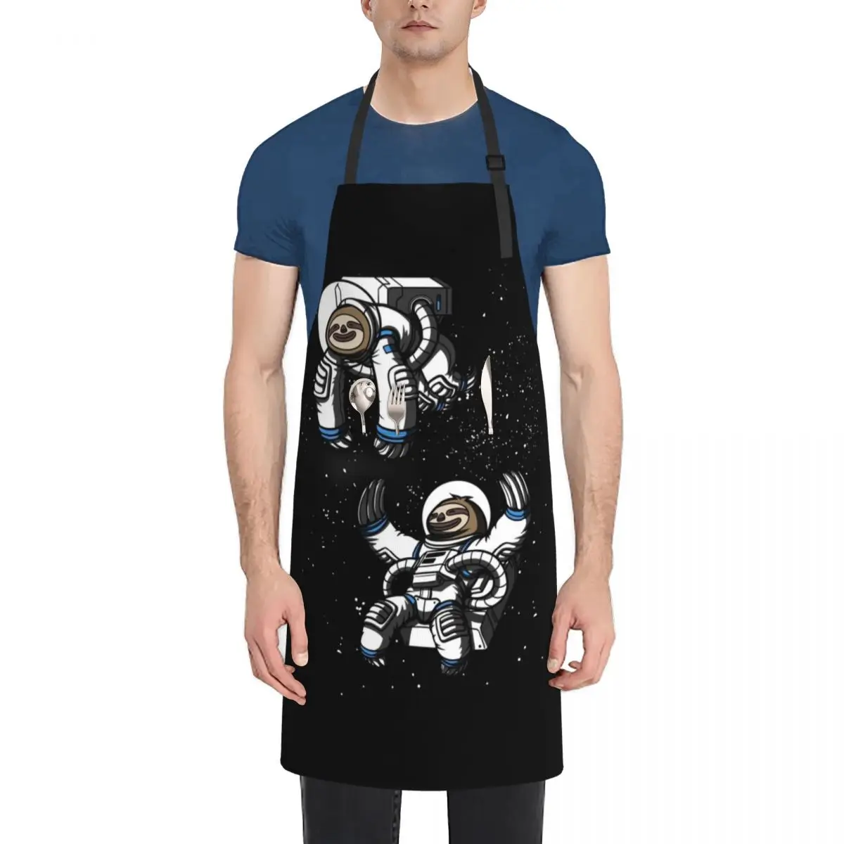 Sloth Space Astronaut Apron christmas chefs Apron