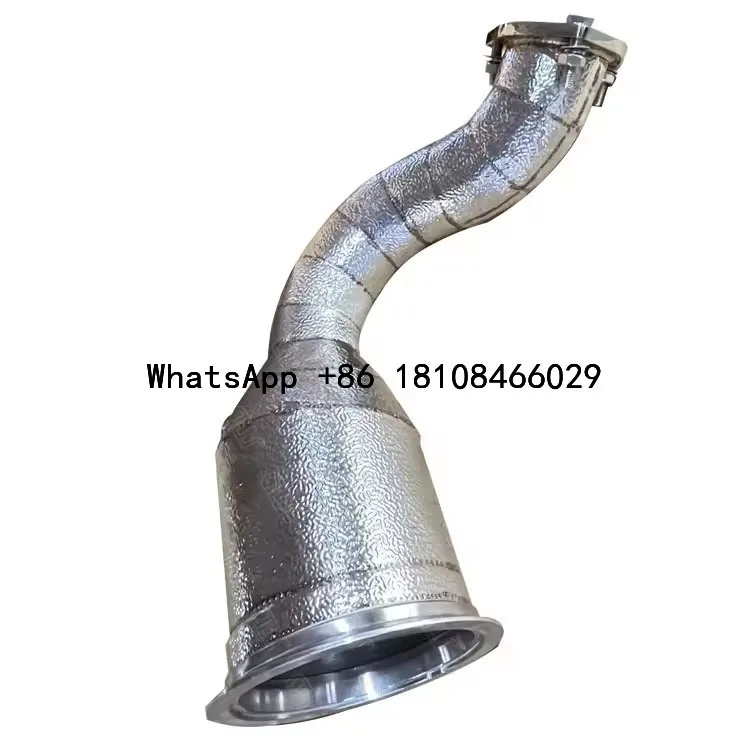 

xinaote 200 Cell Race Downpipe for Porsche 9Y0 Cayenne 3.0T 2018+ NON-OPF With Heat Shield 2019 2020