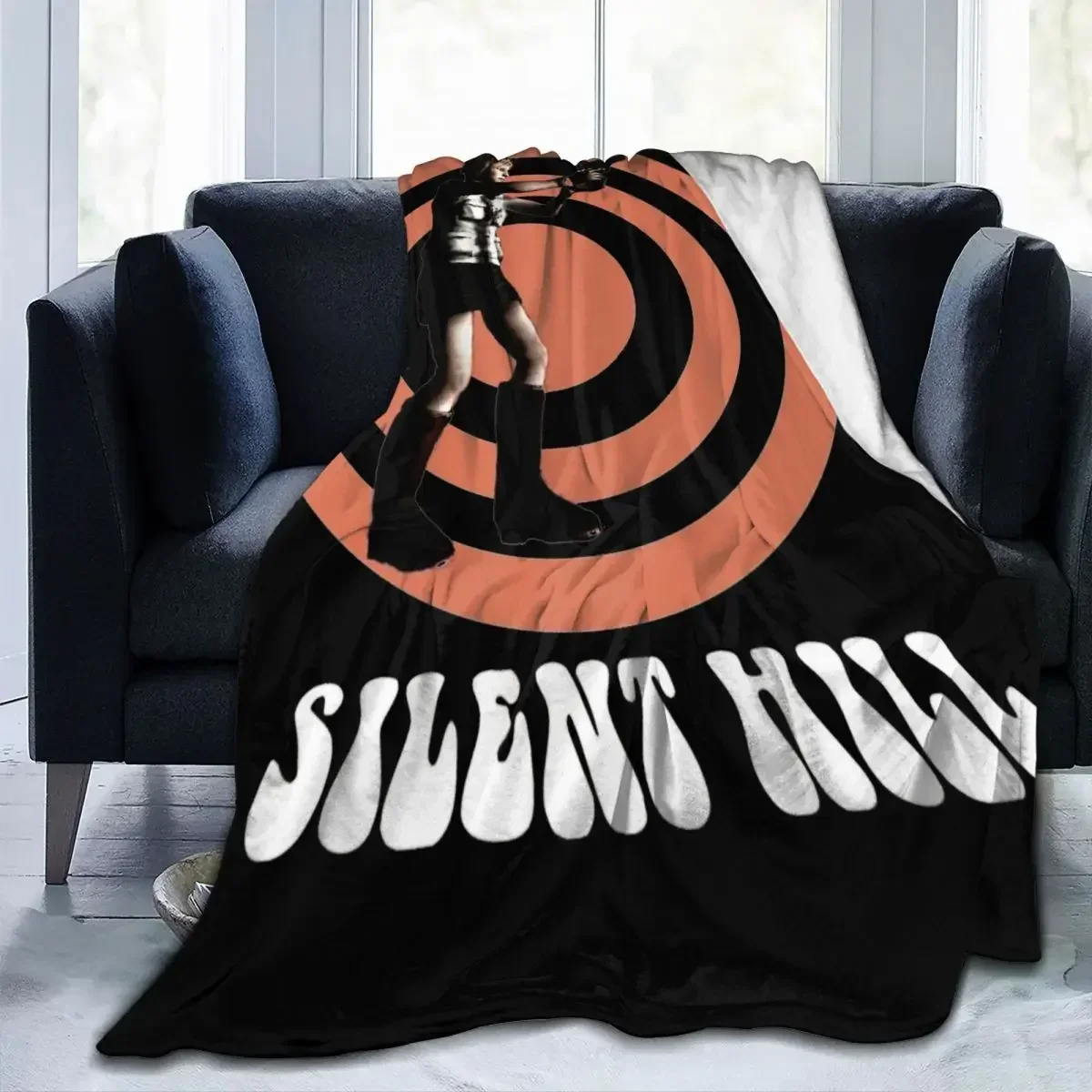 Comfort Heather Silent Hill 3 Blanket Merch Bedding Decorative Horror Game Blanket Throw Lightweight Fleece for Car view 5