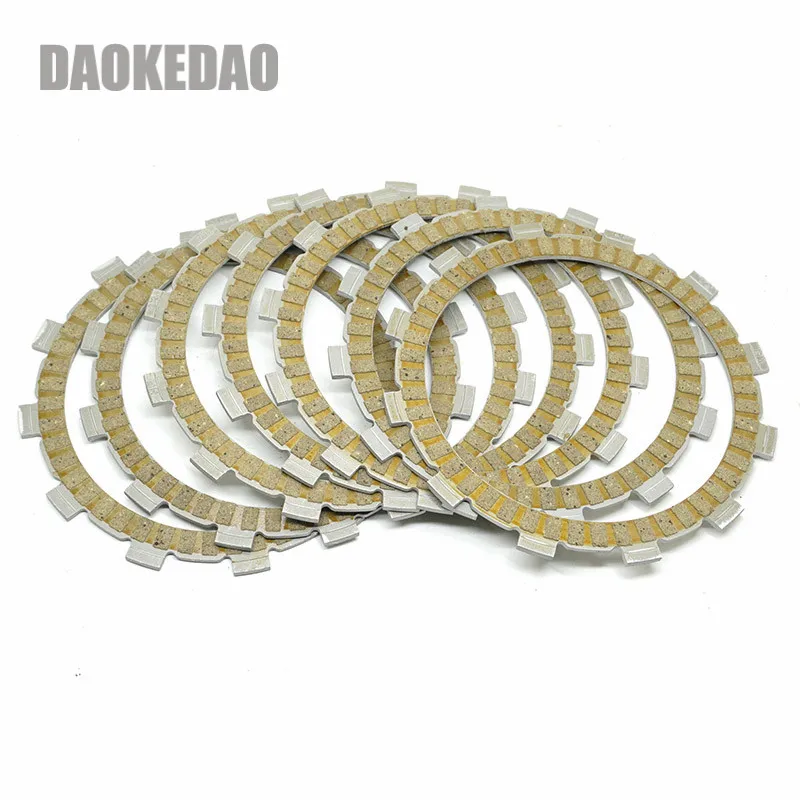 

For BMW G650GS R13 2008-2016 G650X Xcountry K15 2008-2010 G650 GS Sertao 2010-2014 Fiber Clutch Friction Disc Plate Kit 7 PCs