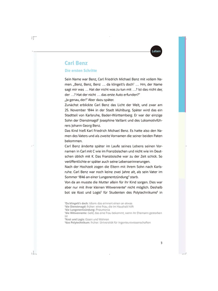 Libro-Winshare Happy Learning Edizione giovanile tedesca B1 Materiale di facile lettura Set di 4 libri