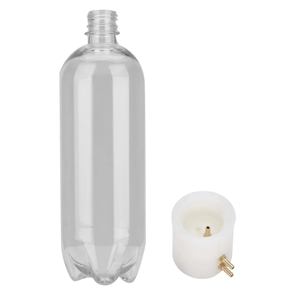 

600ml Capacity Dental Water Storage Bottle With Cover Cap Lid Dental Chair Unit Clear White Bottle Dentist Equipment Accessories