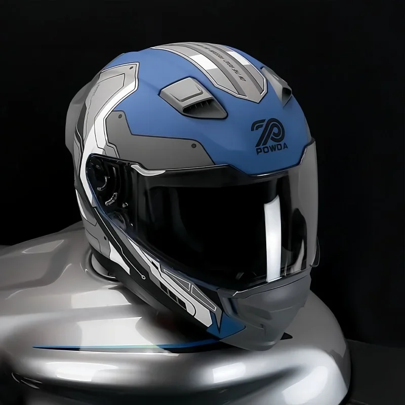 خوذة دراجة نارية كاملة للوجه، - مراجعة Dual Visor Motorcycle Racing Helmet وسعره