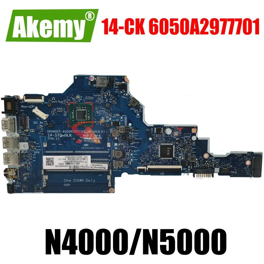 

For Hp 240 G7 14-CK Laptop Motherboard with N4000 N5000 CPU L23234-601 L23236-001 Notebook mainboard 6050A2977701-MB UMA