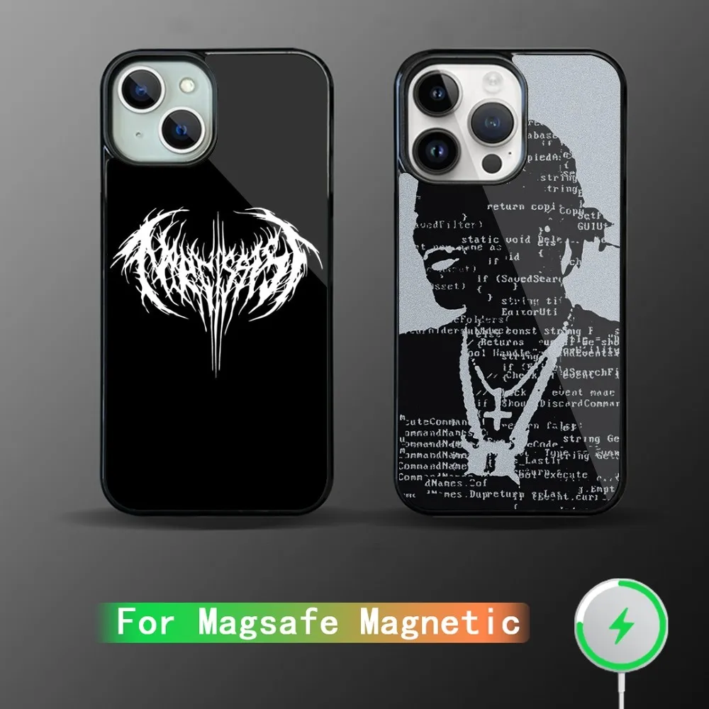 

Narcissist Opium Carti Ken Carson Phone Case For iPhone 15 14 13 12 11 Plus Pro Max Magsafe Magnetic Wireless Charging