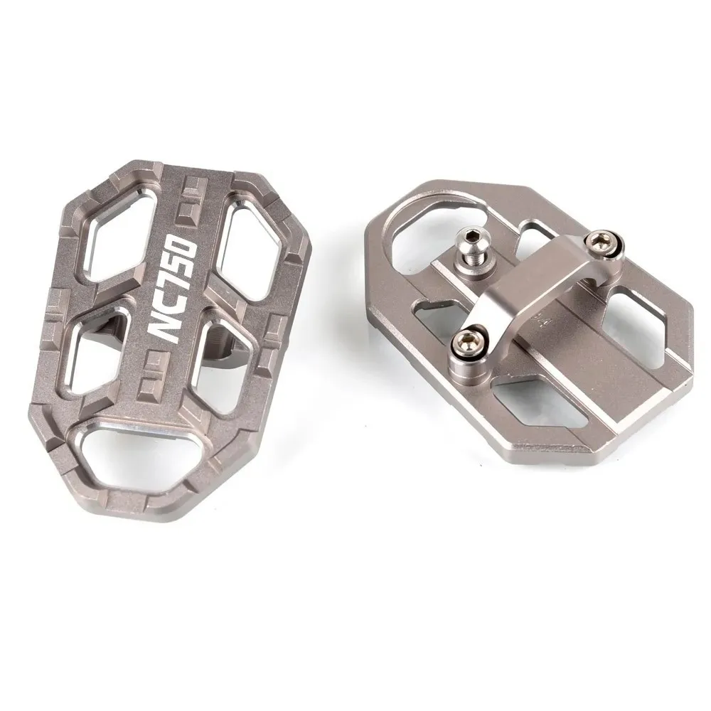 FOR HONDA CB500X CB500F CB400X CB400F Motorcycle Accessories CNC Aluminum Footrest Foot Peg Rider Wide Footpegs NC750X NC750S