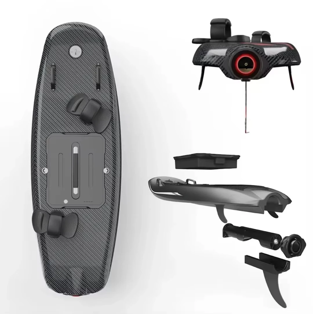 55KM/H High-Powered 15KW Carbon Fibre Electric Surfboard Jet Body Board Ocean Water Manufactured High-Powered Jet
