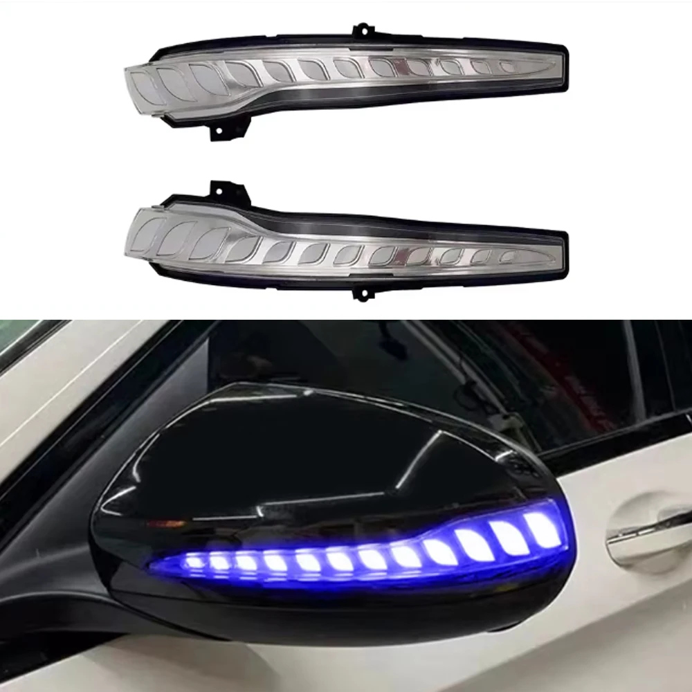 

Turn Signal Light For Mercedes Benz GLA GLC GLS Maybach S Class Running Lights Side Mirror LED Dynamic Sequential Indicator﻿