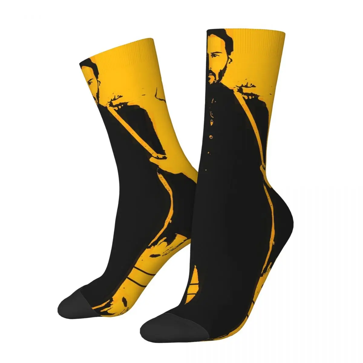 

John Wick Socks Harajuku Super Soft Stockings All Season Long Socks Accessories for Man's Woman's Gifts