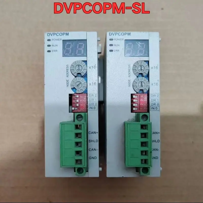 

Second-hand PLC module DVPCOPM-SL function test is normal