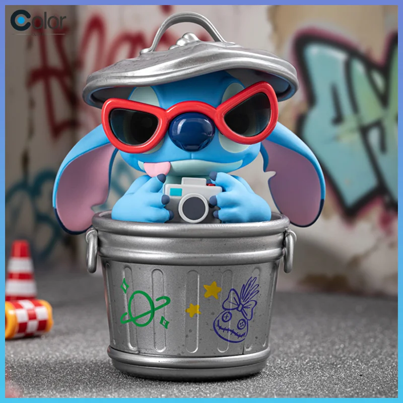 

Новая официальная серия Stitch City Adventure, слепая коробка, модные игрушки, фигурки, украшения для рабочего стола, креативные подарки на Хэллоуин