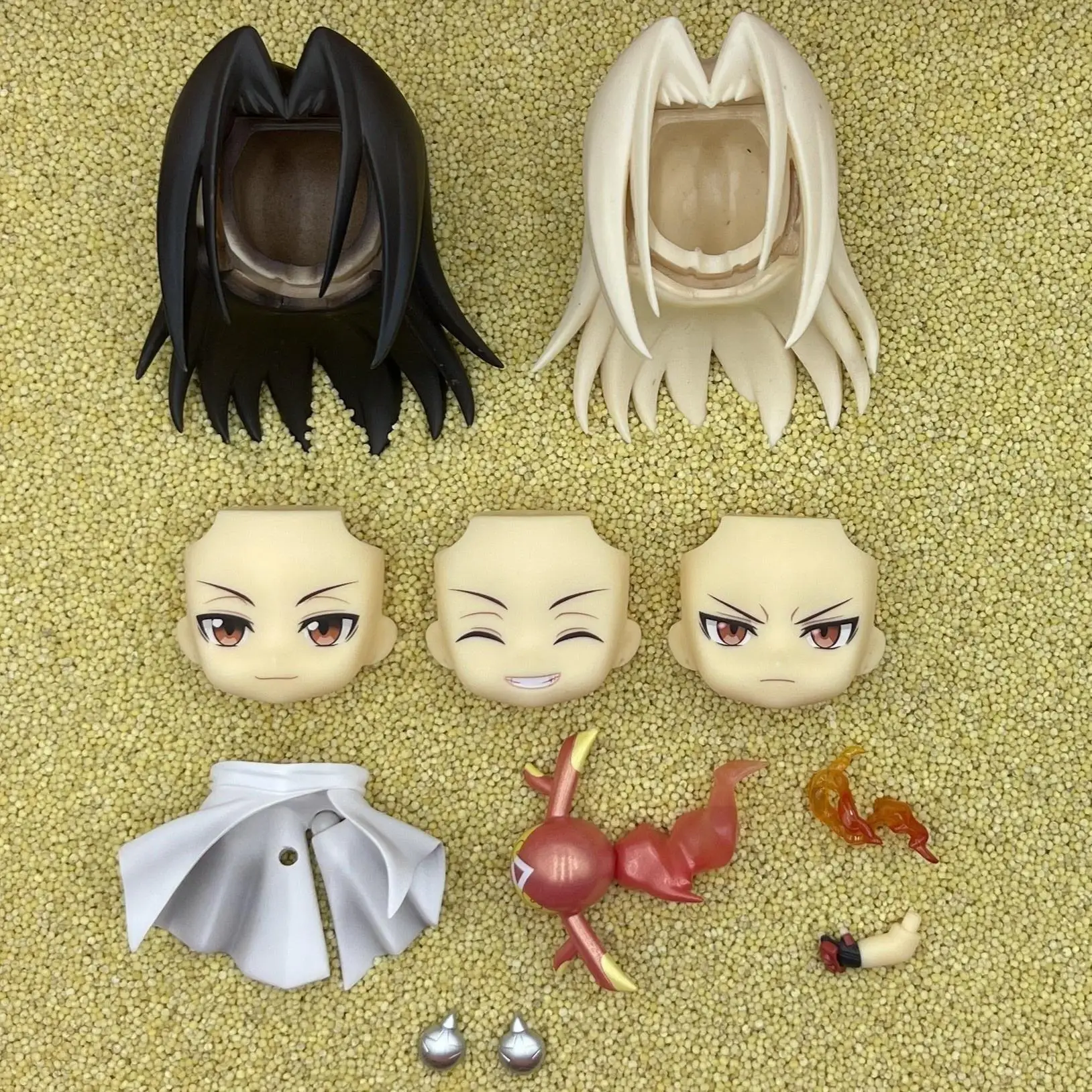 

yewang GSC Clay Man Face doll face hair doll accessories