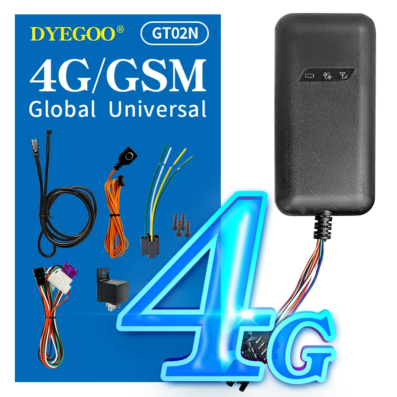 

DYEGOO Guaranteed 100%4G GT02NVehicle Car Motorcycle GPS Tracker ACC Alarm SOS Alarm Sound monitor Android IOS APP