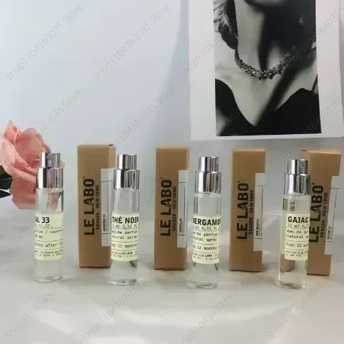 Santal 10 مللي زجاجة عطر صغيرة محمولة قابلة لإعادة الملء مع مضخة رائحة رذاذ حاويات مستحضرات التجميل الفارغة زجاجة رذاذ رذاذ #4