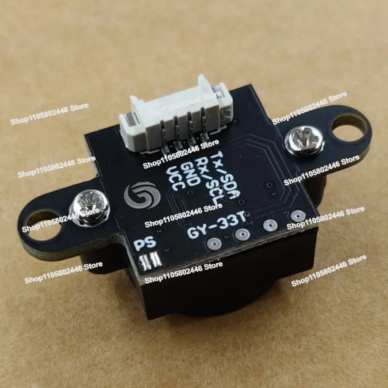 GY-33T RGB Color Sensing Recognition Sensor Module, Serial Output Color Temperature Detection TCS34725