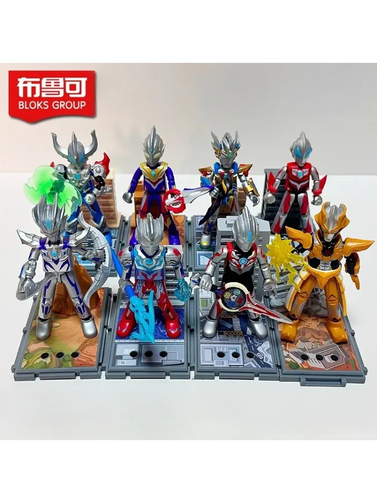 Blokees Ultraman blocs de construction édition de scène classique Jiedecke Puzzle assemblage Tiga