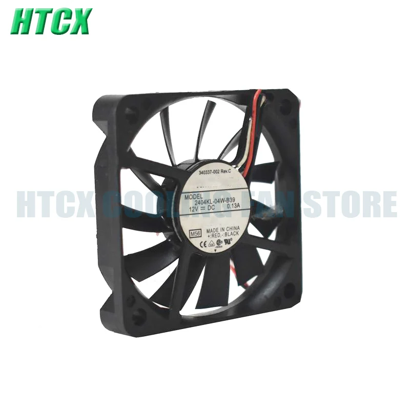 New 6CM ultra-thin 6010 Ultra-Quiet Chassis Fan 12V 0.13A 2404KL-04W-B39