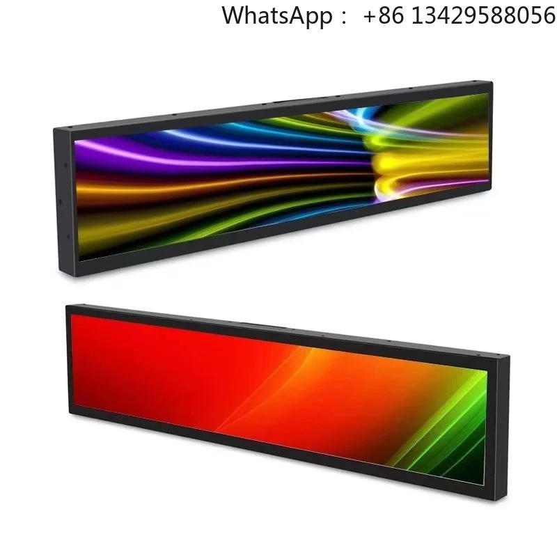

Bus 28" 28.6" 28.8" 29" 29.3" Inch ultra Wide Supermarket Shelf LCD Advertisement Video Player Screen Signage Display OEM/ODM