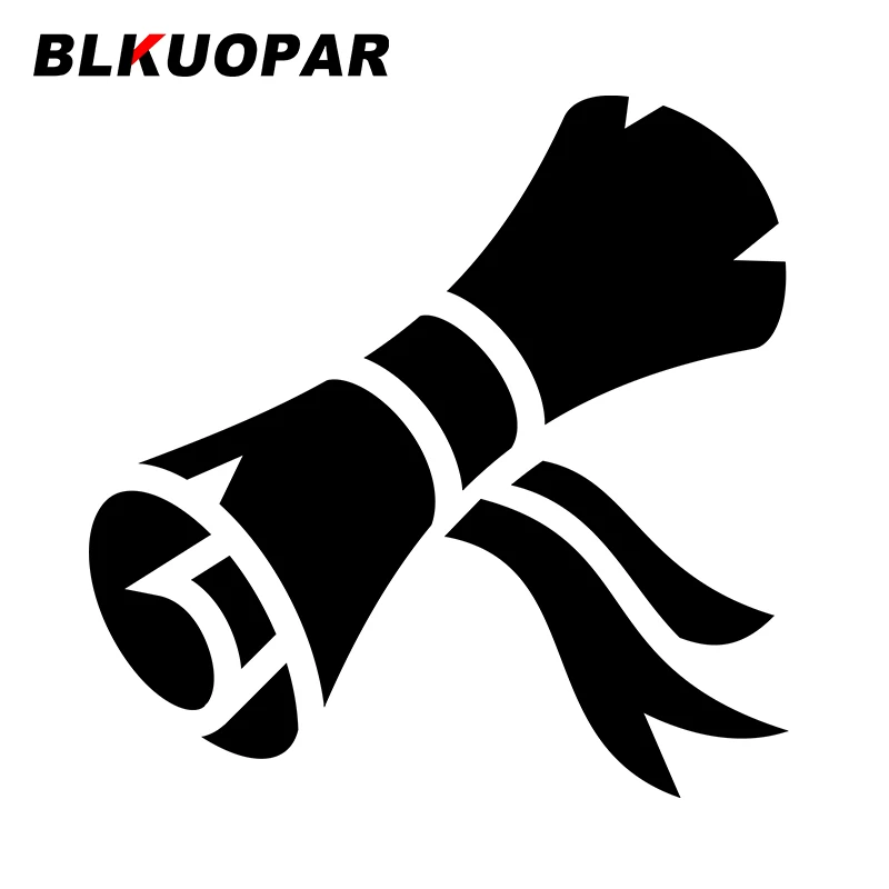 BLKUOPAR For Tied Scroll Car Stickers Waterproof Fashionable Decals Scratch-Proof Simple Motorcycle Windshield Decor Car Label