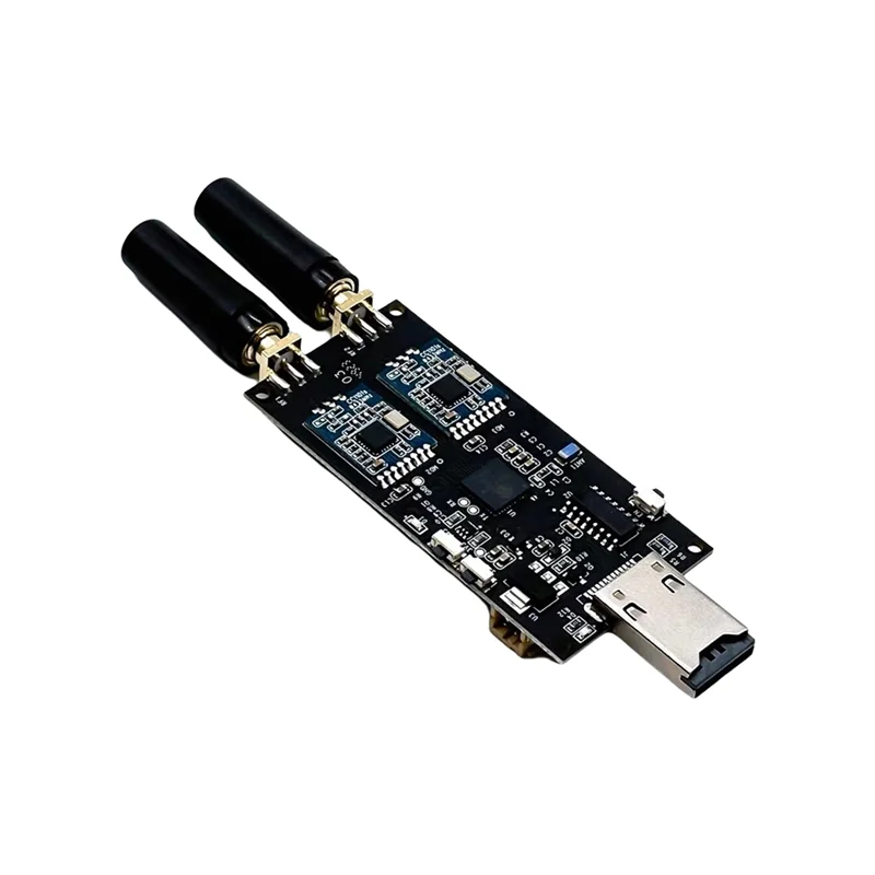 【HOT-SELL】محول RF V2 لأداة اختبار الترددات اللاسلكية ذات الترددات اللاسلكية Evil Crow تتميز وحدات CC1101 المزدوجة لهجوم RF المتقدمة