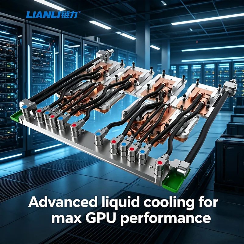 Server Liquid Cold Plate Module Complete Direct Liquid Cooling Solution For Multi-GPU AI Server Racks