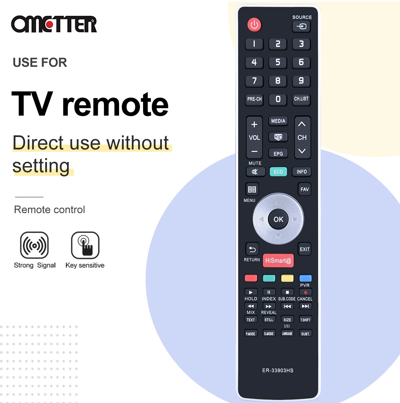 ER-33903HS ER-33903 zdalnego sterowania dla Hisense LCD Smart TV 55 k600xwseu3d LTDN55K600XWSEU3D LHD32K360WSEU LTDN39K360WSGEU LTD