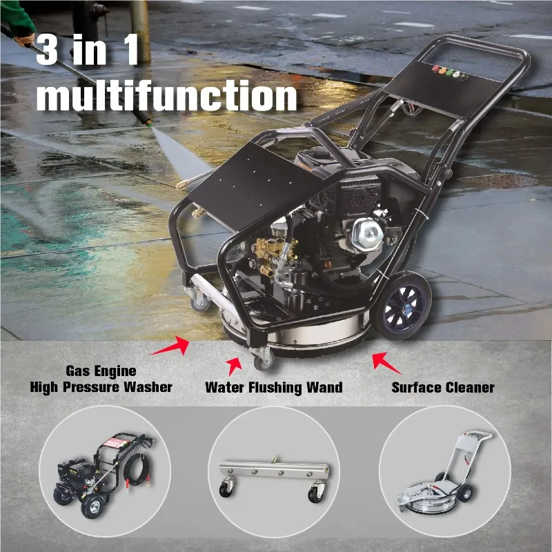 

DANAU DCQ-27/18MF Multifunctional High Pressure Water Surface Cleaner Commercial Pressure Washer Sewer Jetting Machine