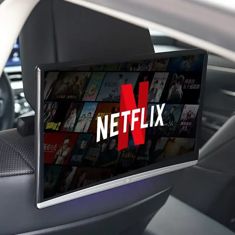 12.4 Inch 1920*1080p HD Display Support H-DMI Mirror Link Wifi Car Rear Seat Entertainment Headrest Touch Screen