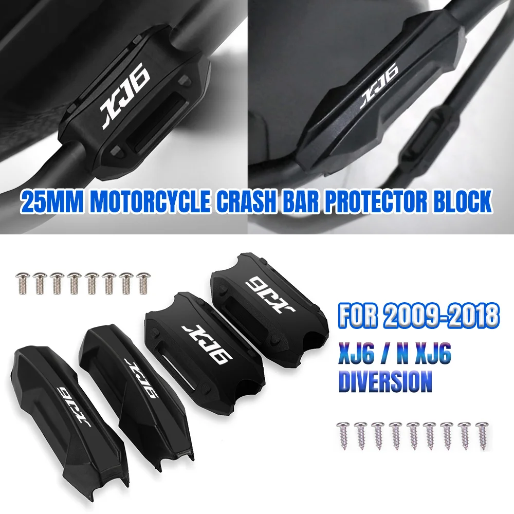 

Motorcycle Bumper Engine Guard 25MM Protection Block Crash Bar Decorative For Yamaha XJ6 / N XJ6 DIVERSION 2009-2020 2019 2018