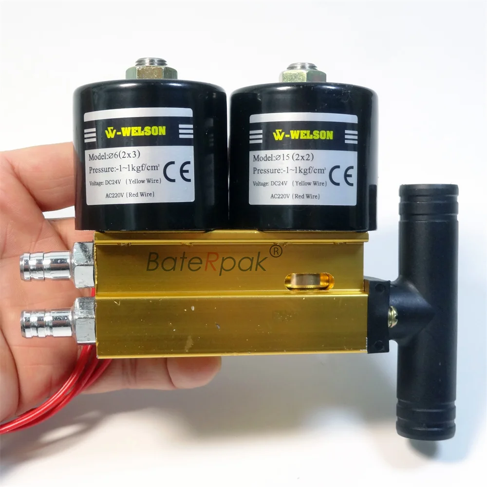 Detalle 4 de Electroválvula BateRpak DZ Single Double Chamber Vacuum Sealing Machine Magnetic Integrated Solenoid Valve,1pcs price Otras válvulas